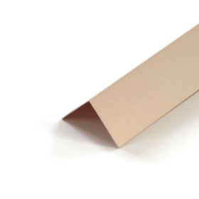 PVC kampinis profilis, 20x20x2700 mm, Nr. 008, dramblio kaulo spalvos