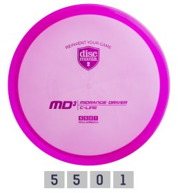 Diskgolfo diskas DISCMANIA C-LINE MD3, purple