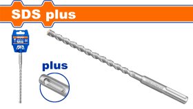 Grąžtas betonui WADFOW, SDS plus, 10x160 mm, WHD1207