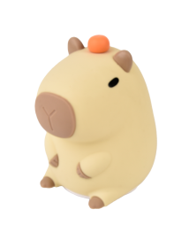 Naktinis šviestuvas CAPYBARA Kapibara, įkraunama baterija USB-C laidu, 1200 mAh, silikoninis