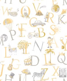 Viniliniai tapetai ECODECO Lo2302/222302, flizelino pagrindu, 0,53 x 10 m