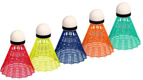 Badmintono skrajukės AVENTO 46SA, PVC 5vnt multicolour