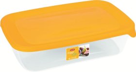 Produktų laikimo indas su dangteliu CURVER Fresh&Go, oražinės sp., 0,5 l