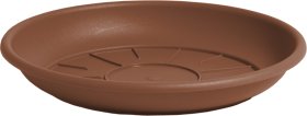 Plastikinė lėkštelė NICOLI DOMUS, 22x3,4cm., ruda