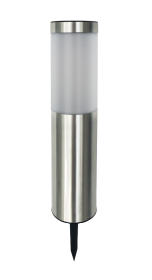 Lauko šviestuvas įsmeigiamas SUNLUX Sa209, su saulės elementais, 80 x 80 x 550 mm, IP44