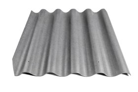 Banguotas lakštas ETERNIT Banga L00, matmenys 875 x 920 mm, nedažyta, 66689