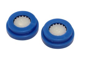 Srauto reduktoriaus kasetė PERLINI P-2028, nuolatinis srautas 10 l / min., 2 vnt, su gumine tarpine