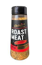 Prieskonių mišinys DELICIA`S SPICES, mėsos kepiniams "Roast Meat", 170g