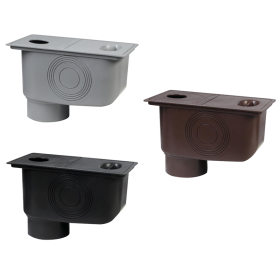 Lietaus surinkimo trapas BIELBET, d110, pilkas