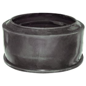 Perėjimas VINITOMA, guminis, d100 mm, plastikas/ketus, juoda sp., 123008