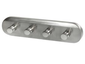 Kabliukas BISK Virginia, pakabinamas, keturių dalių, chromo spl.