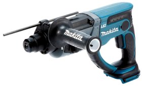 Akumuliatorinis perforatorius MAKITA DHR202Z, 18 V, SDS+, LED, be akumuliatorių ir kroviklio