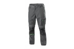 Kelnės HOGERT WORKWEAR Lemberg, 65% poliesteris, 35% medvilnė, pilka spalva, 2XL (56) dydis, CE