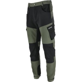 Kelnės LAHTI PRO, su stretch įsiuvom, žaliai juoda spalva, XL dydis, CE