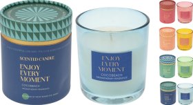 Kvapni žvakė, stikliniame indelyje, 4 skirtingi kvapai