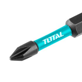 Smūginių sukimo antgalių rinkinys TOTAL, PH1, 50 mm, 2 vnt., TACIM71PH150