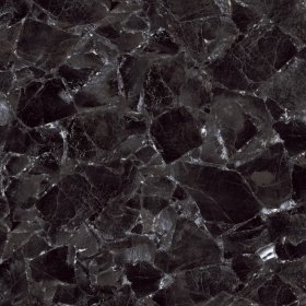 Akmens masės sienų plytelės FOUR TILE Diamond Stone, 60 x 60 cm, 1,440 m2/dėž., rektifikuotos, poliruotos, paviršius ypač blizgus HG, glazūruotos, juoda sp.