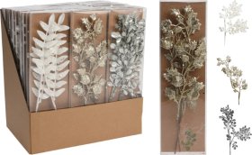 Kalėdinė dekoracija Blizganti Šakelė, 9 skirtingi dizainai, 30 cm