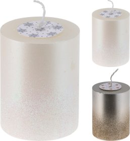 Žvakė, aukso arba baltos sp., vidutinis degimo laikas 38 h, 7 x 9 cm