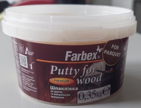 Glaistas parketui ir medienai FARBEX, 0,35 kg, uosis 