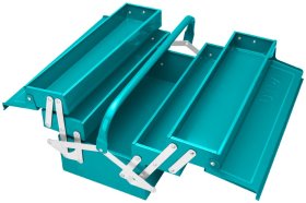 Dėžė įrankiams TOTAL, metalinė, 400x200x195 mm, THT10702