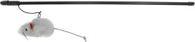 Žaislas katėms TRIXIE, meškerė su pele iš katžolės,  50 cm 