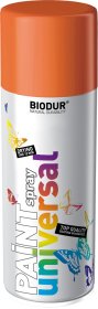 Universali aerozolinė emalė BIODUR, oranžinė (RAL2004), 400 ml