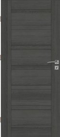 Laminuotos vidaus durys su užlaida VOSTER Etna 70, dešininės, spalva Anthracite, matmenys 2030 x 744 x 40 mm