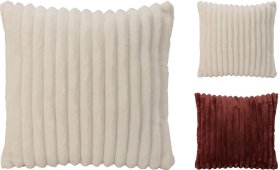 Dekoratyvinė pagalvėlė, baltos arba bordo sp., 45 x 45 cm