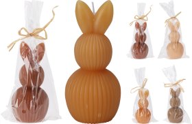 Žvakė Zuikis ant margučio, 4 skirtingos sp.