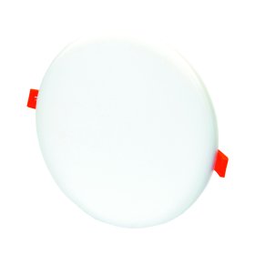 Montuojamas šviestuvas panelė TOPE Ronda Ik08, įleidžiama, LED 22W, 3000K, IP65, 1735 lm, pjaunama skylė 168 mm, be rėmelio, apvali, baltos sp., 185x25 mm, 6003000035