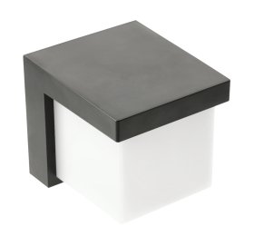 Lauko sieninis šviestuvas GTV Vasti, E27, maks. 12W, IP54, grafito sp.