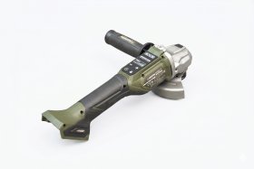 Akumuliatorinis kampinis šlifuoklis HERVIN BATTERY BLM-298, 20 V, bešepetėlinis, skaitmeninis valdymas, diametras 125 mm, 6 greičiai, be akumuliatoriaus ir kroviklio