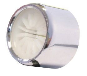 Aeratorius PERLINI P-2018, 22F su gumine tarpine, chromas, srauto reg.