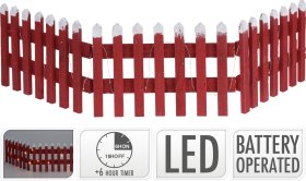 Tvorelė kalėdų eglutei, su 20 LED, šilto atspalvio, 90 x 20 cm, IP20