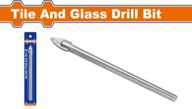 Grąžtas stiklui ir plytelėms WADFOW, Cr-V, 6x76 mm, WLZ1K05