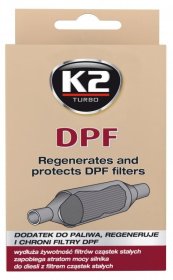 Automobilinis valiklis K2 DPF, dyzeliniam filtrui, koncentruotas, 50 ml