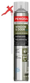 Sandarinimo putos PENOSIL Window&Door Elastic, šiaudelinės, 750 ml
