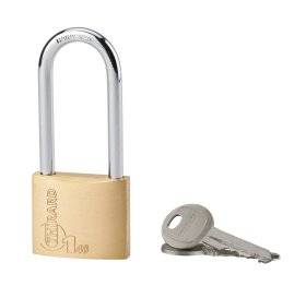 Pakabinama spyna THIRARD, Type 1-40 žalv.korp., su pailgu lank., 2 raktai, 193009