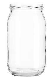 Užsukamas stiklainis, 900 ml, skersmuo 82 mm