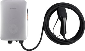 Įkrovimo stotelė SUNGROW ACH00015, AC, galia 11kW, AC011E-01,11 kW, kabelio ilgis 7 m, juoda/balta