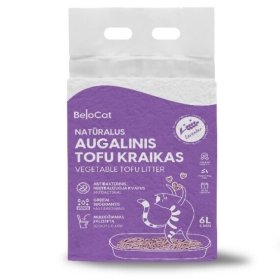 Kraikas katėms TOFU, augalinis, levandų kvapo, 6l/2,5kg