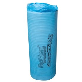 Paklotas PROVENT, 2,3 mm storio, 1,2 x 12,5 m (15 m2/rul.), tankis 35 kg/m3, reljefiniu pagrindu su hidroizoliacine plėvele, mėlynos spl.