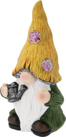 Sodo dekoracija NYKŠTUKAS, su laistytuvu, šviečiantis, 19 x 15,5 x 37 cm.