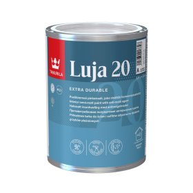 Vandeniniai vidaus dažai TIKKURILA Luja 20, 0,9 l, A bazė, balti, pusiau matiniai
