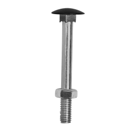 Varžtas DOMAX, ZACB 06060, 6x60 mm, juoda sp., 4 vnt., 34912