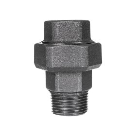 Išardoma ketinė jungtis GEBO, d25, 1'', vidus/išorė, juoda sp.