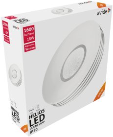 Lubinis LED šviestuvas AVIDE Helios At-7220, 18 W, 220-240 V, 4000 K, 1600 lm, IP20, 330 x 95 mm