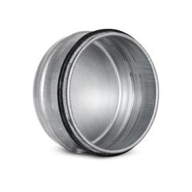 Ortakio uždengimas ALNOR ECG-160, d160 mm, su tarpine, cinkuota skarda