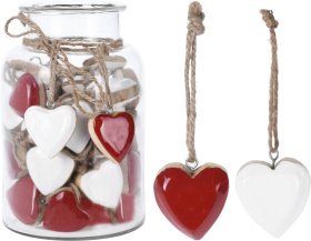 Eglutės žaisliukas Širdelė